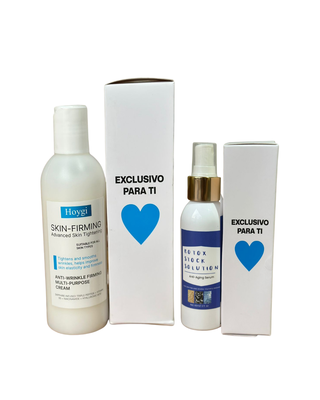 1 skin firming 1 botox solution